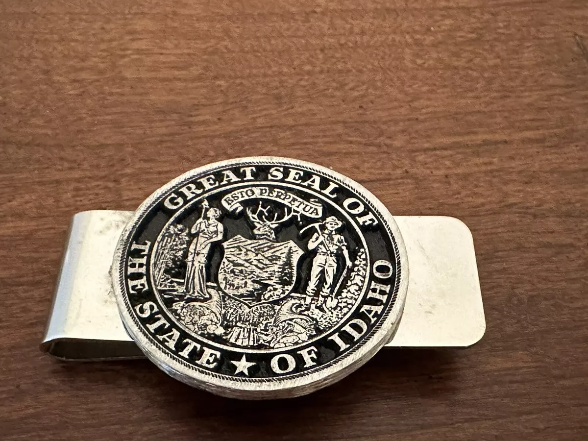 Great Seal Of The State Of Idaho Money Clip New Out Of Packaging ...