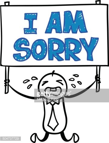 100,000 Im sorry Vector Images | Depositphotos - Clip Art Library