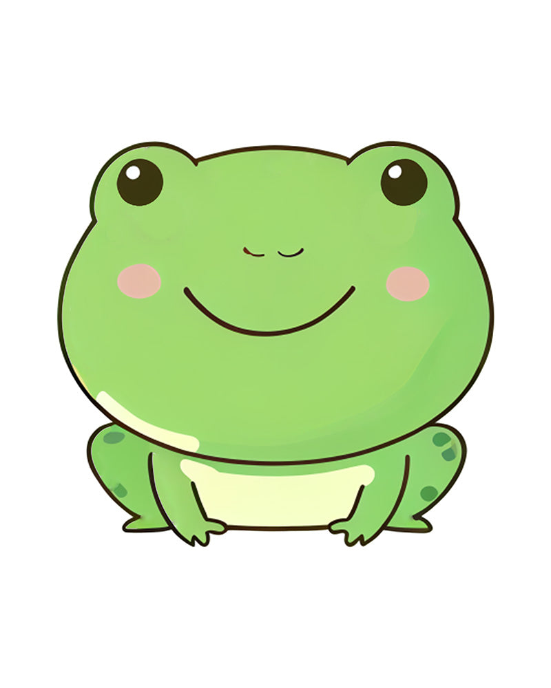 Smiling Frog Clipart – Frogit store - Clip Art Library