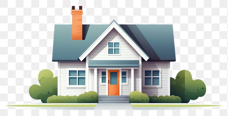 Row Houses Clip Art House Stock Illustrations – 102 Row Houses ...