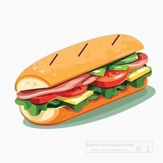 6,888 Sandwich Clipart Images, Stock Photos, 3D objects, & Vectors ...