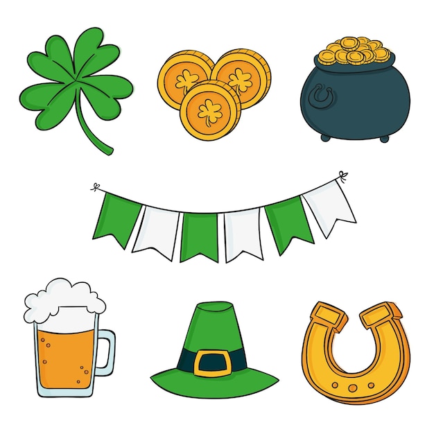 St Patricks Day Clipart Images - Free Download on Freepik - Clip Art ...