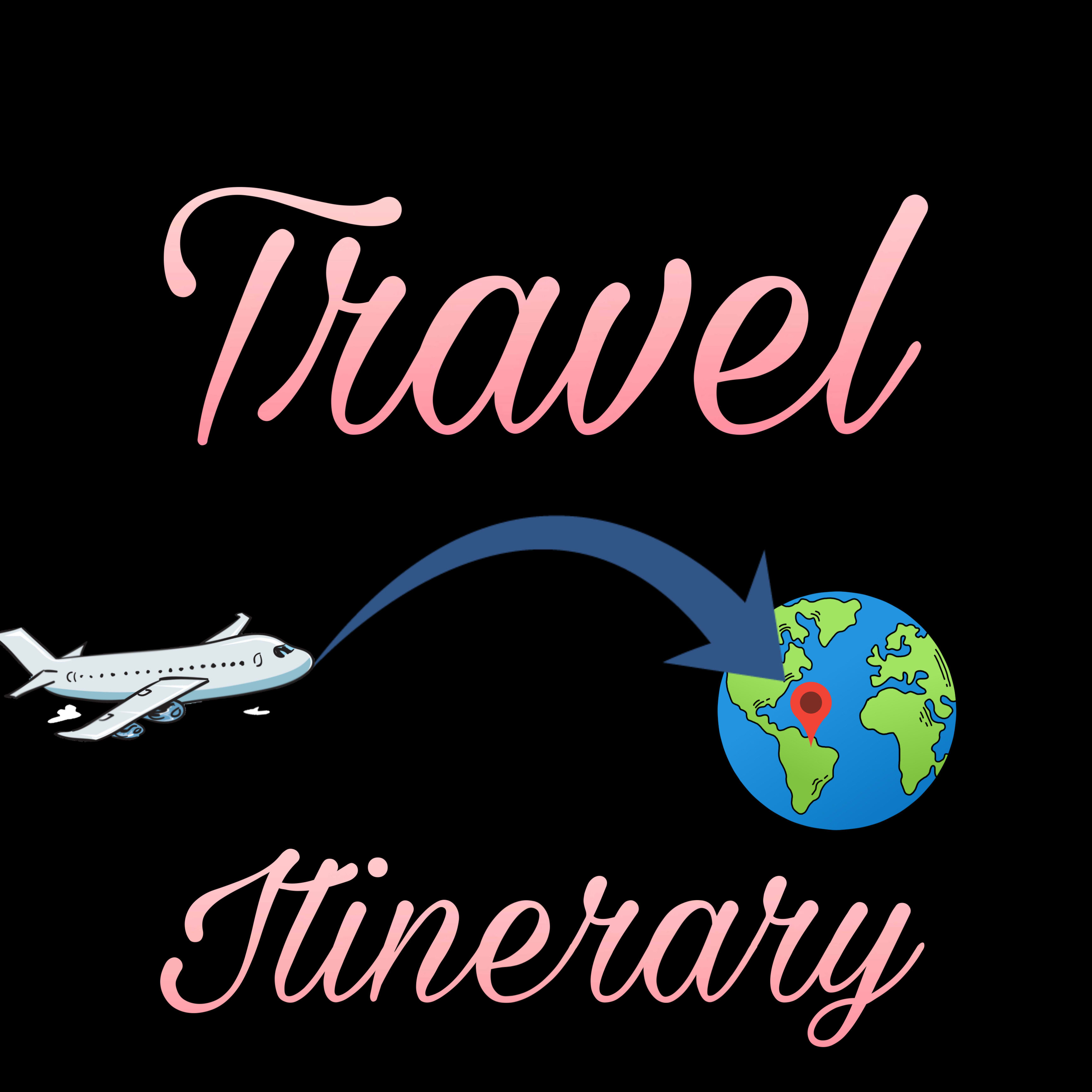 create a detailed and personalized travel itinerary - Clip Art Library