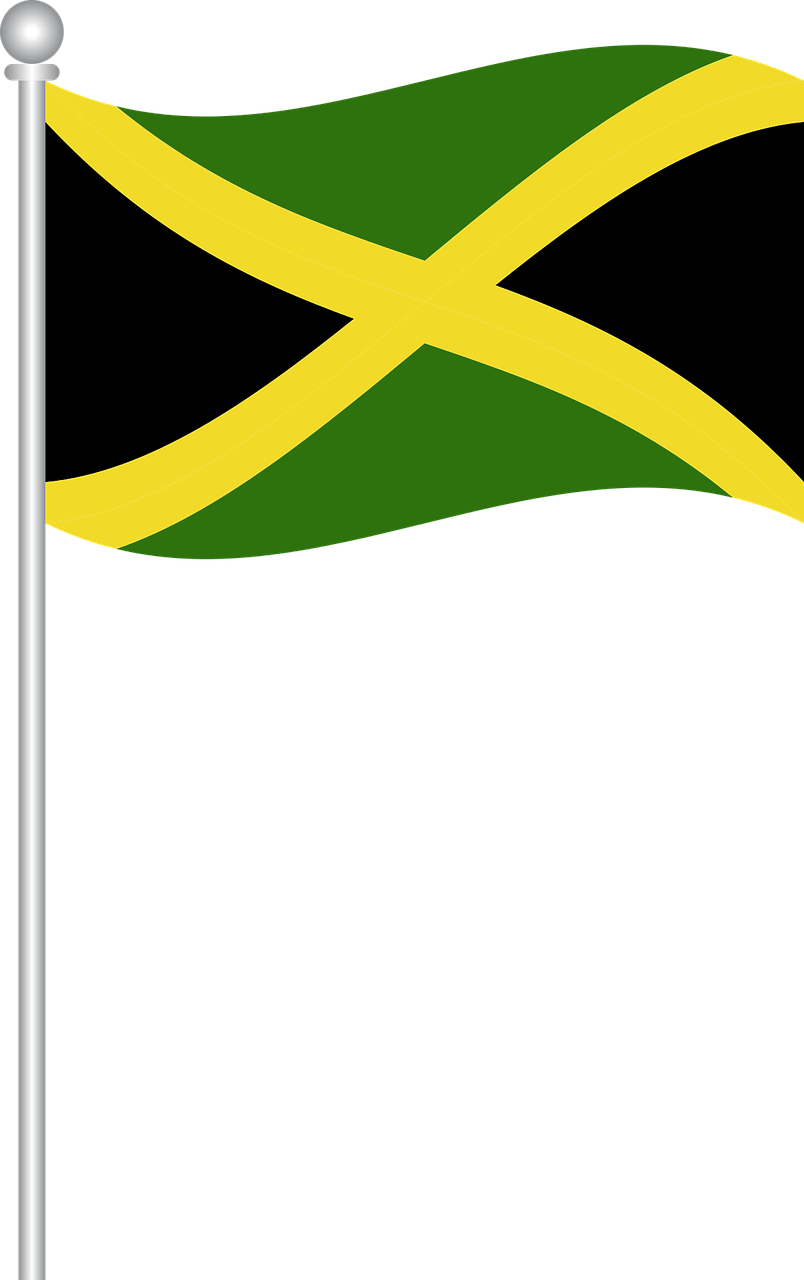 Download Flag, Jamaica, Jamaica Flag. Royalty-Free Stock ... - Clip Art ...