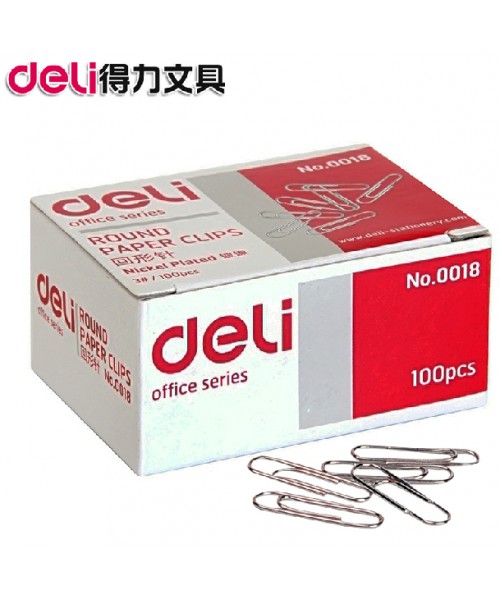 DELI JEM CLIP STEEL 29MM (0018) - Paper Clip - Clip Art Library