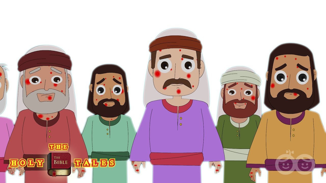 Jesus Heals Ten Men I Old TestamentI Animated Bible Story For Children ...