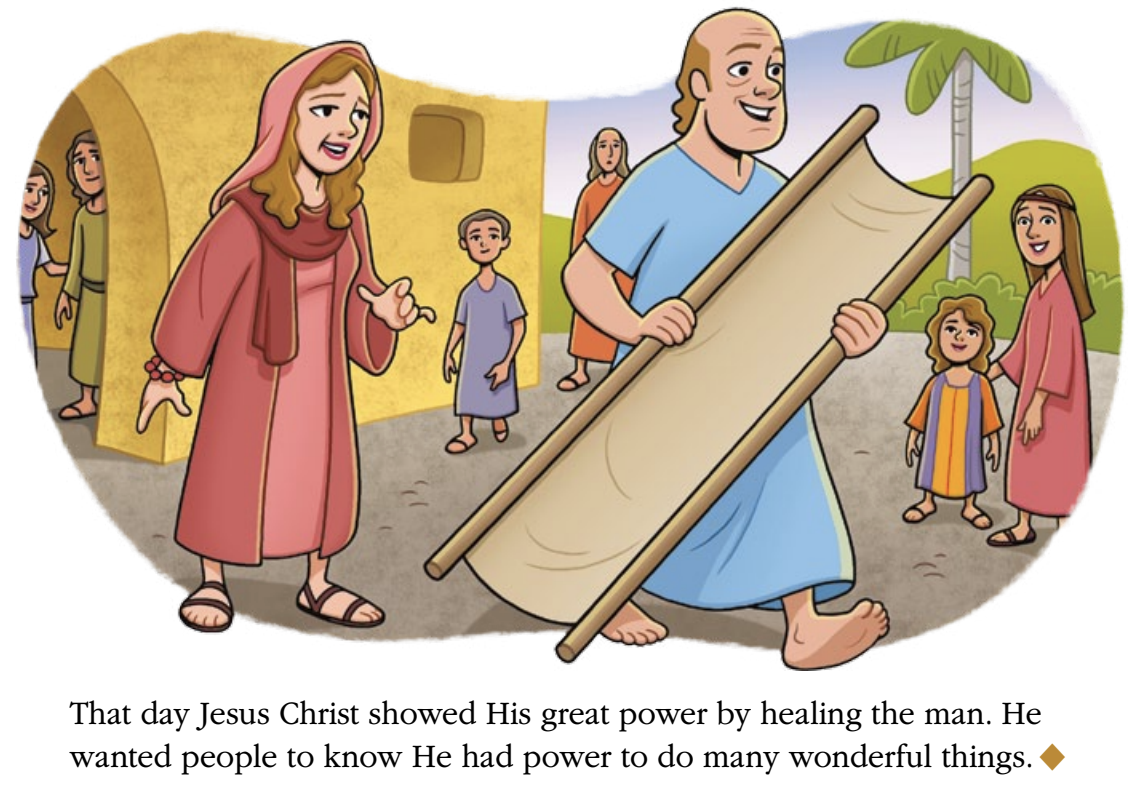 The Chosen Scene Jesus Heals The Paralytic Clip Art Library