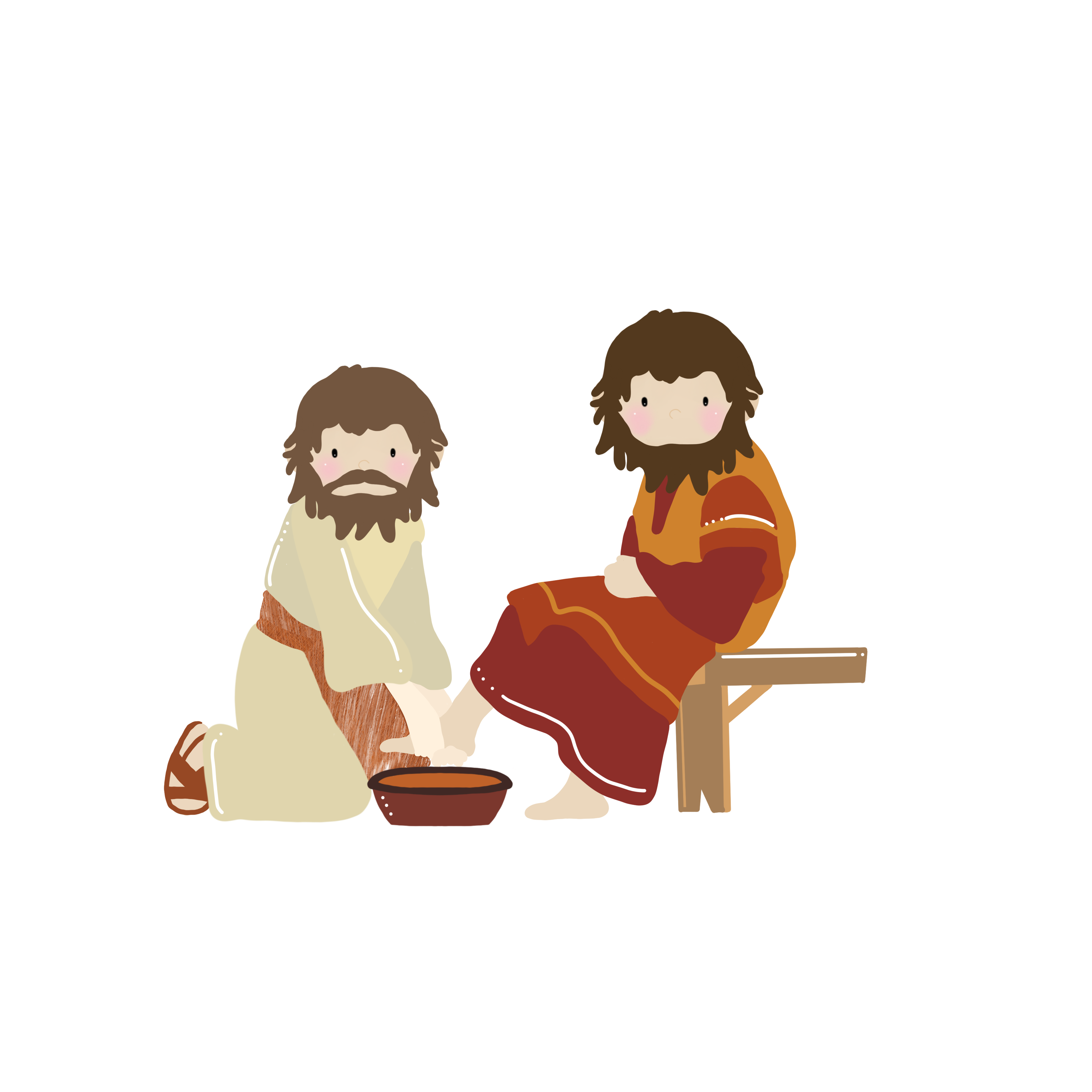 Free clip jesus washes feet, Download Free clip jesus washes feet png ...