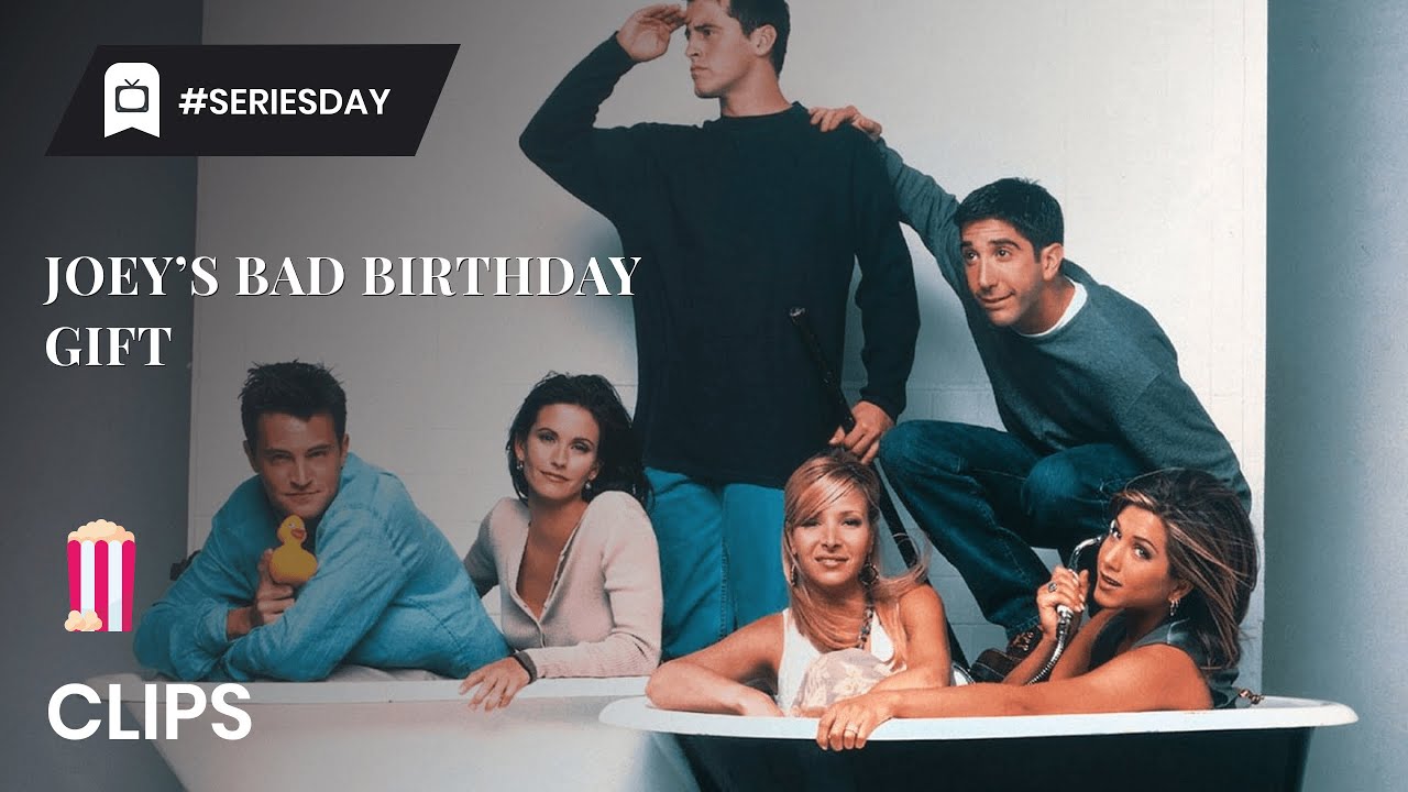 Friends: Joeys Bad Birthday Gift (Season 4 Clip) | TBS - Clip Art Library