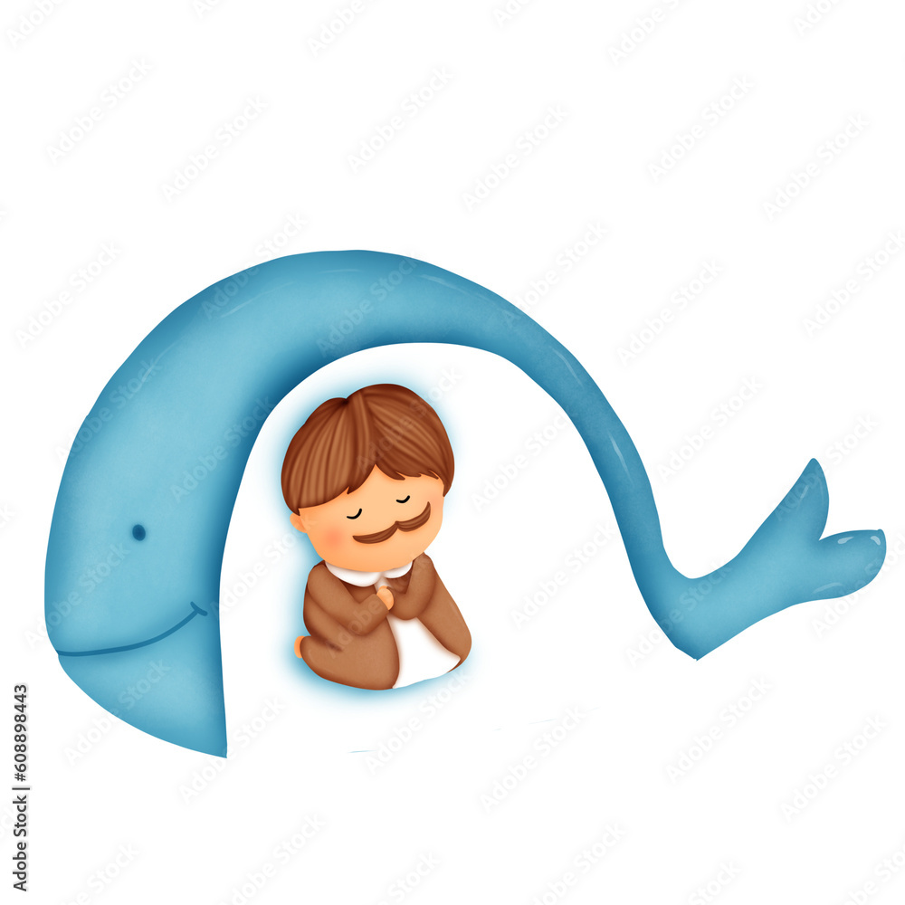 Bible Clip Art by Phillip Martin, Jonah and the Whale - Clip Art Library