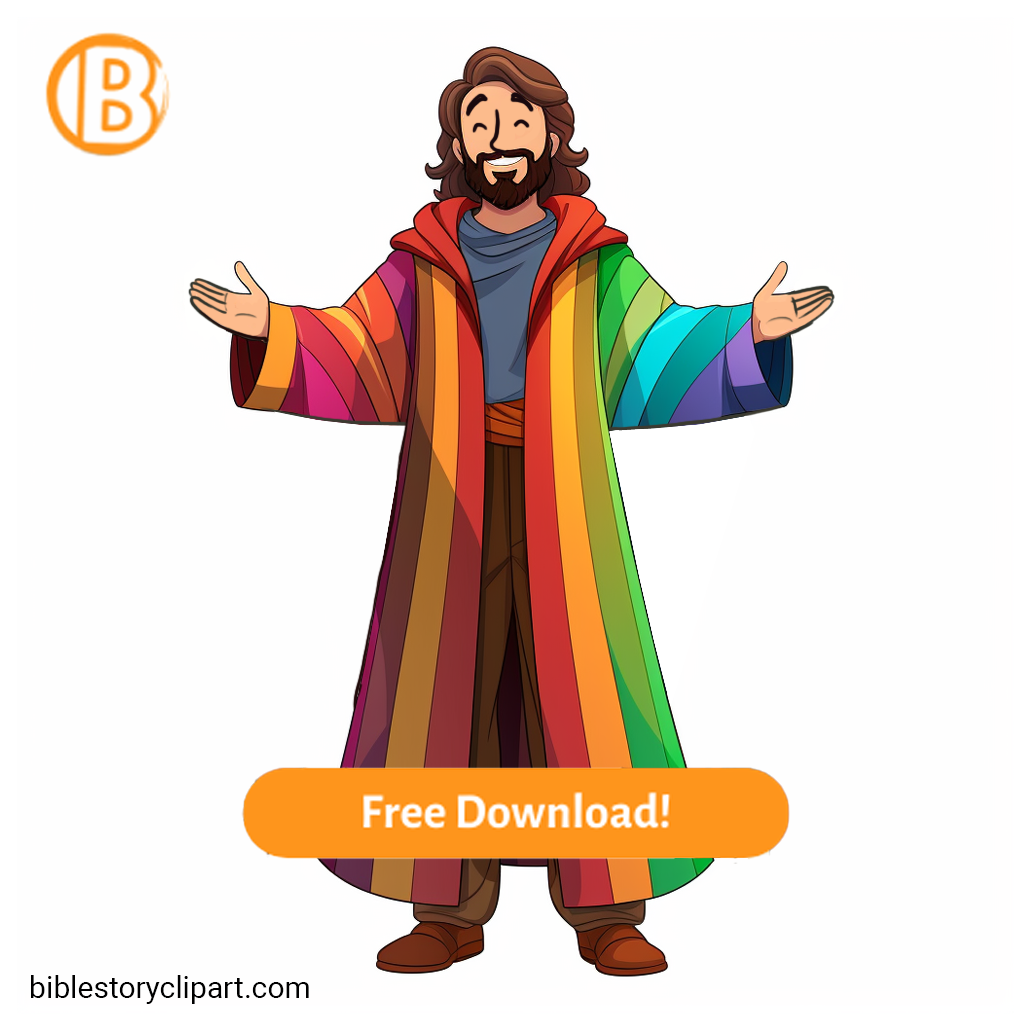 Free clip josephs coat of many colors, Download Free clip josephs coat ...