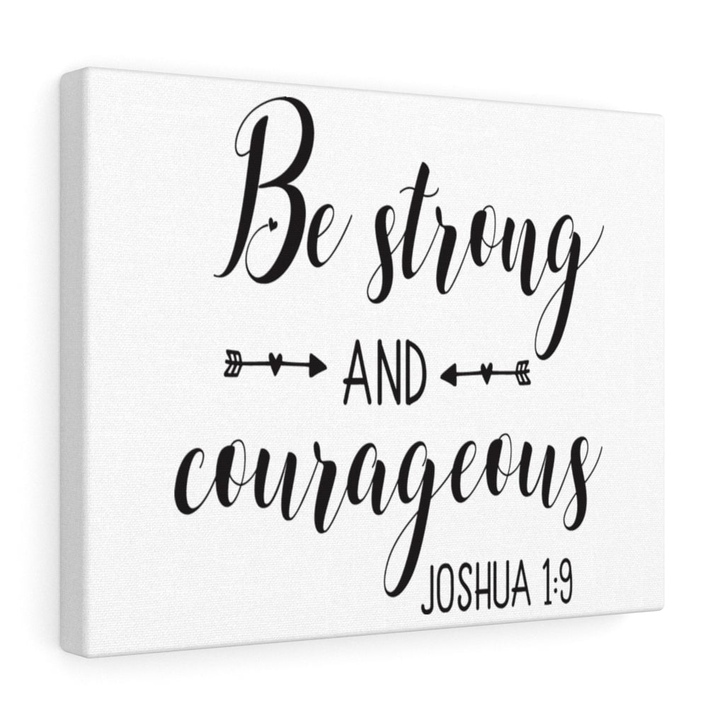 Delight Jewelry Stainless Steel Joshua 1:9 - Be Strong and ... - Clip ...