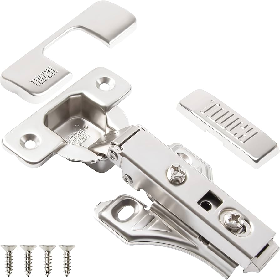 TOUCH Cabinet Hinges (1 Pair 2 Pieces) Front Frame Cabinet Door Hinge 1 ...