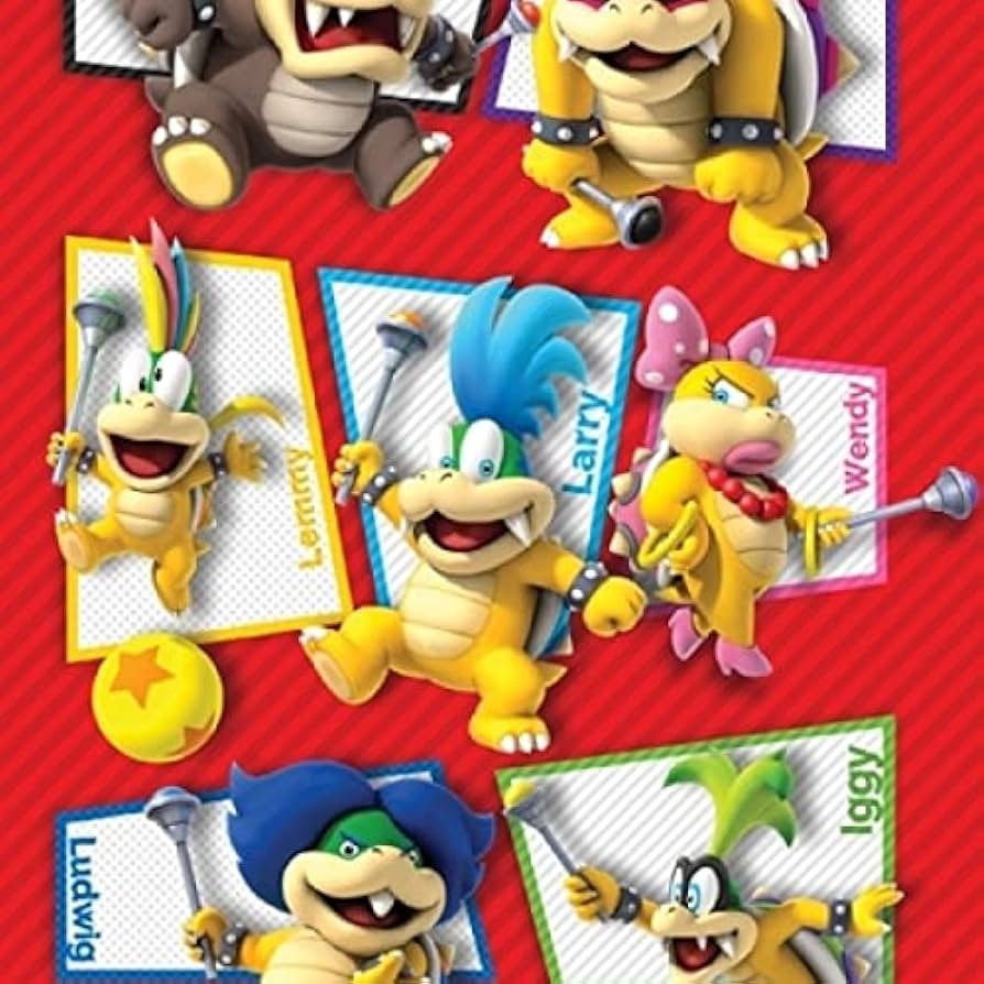 Super Mario Koopalings Poster (24 x 36) : Amazon.de: Home & Kitchen ...