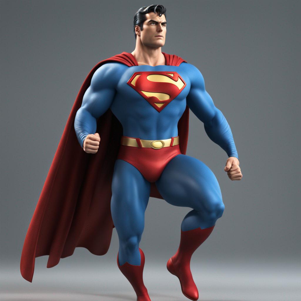 Superman legs wide open, 3D model by supermanbutt on DeviantArt - Clip ...