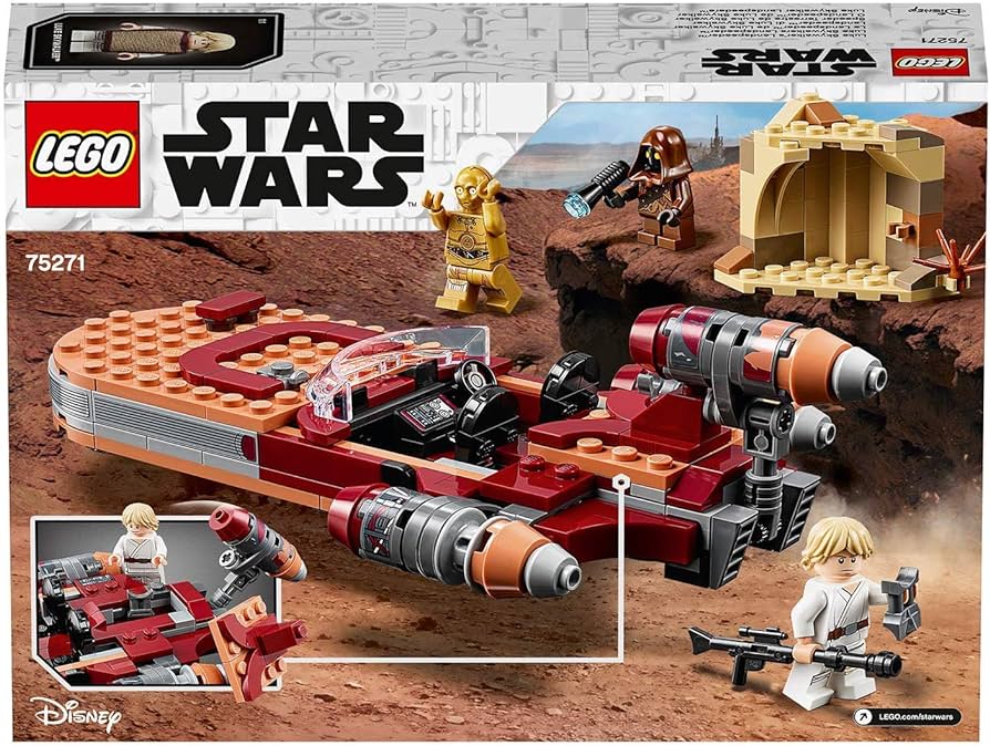 LEGO 75271 Star Wars Luke Skywalkers Landspeeder Bauset mit Java ...