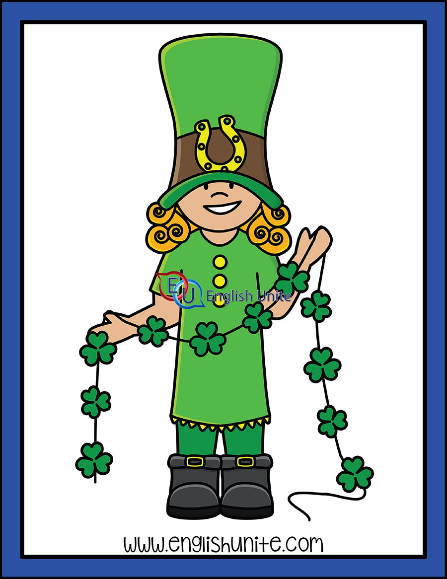 English Unite - Spot the Difference - St Patricks Day 2 - Clip Art Library