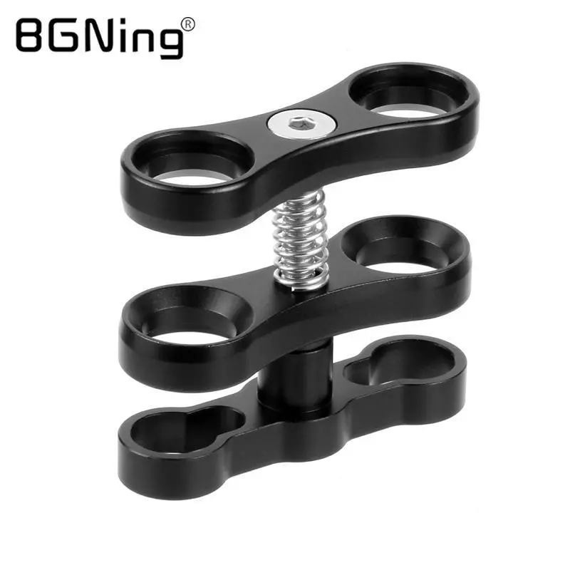 Bgning Diving Light Ball Butterfly Clip Arm Clamp Mount For Gopro 