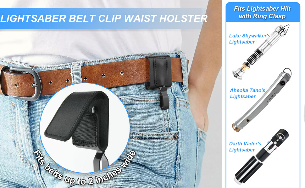 Amazon.com: Cosmos Lightsaber Belt Clip Hilt Belt Holder ... - Clip Art ...