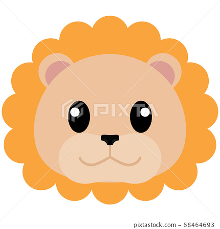 Lion head cartoon - Stock Illustration [68464693] - PIXTA - Clip Art ...