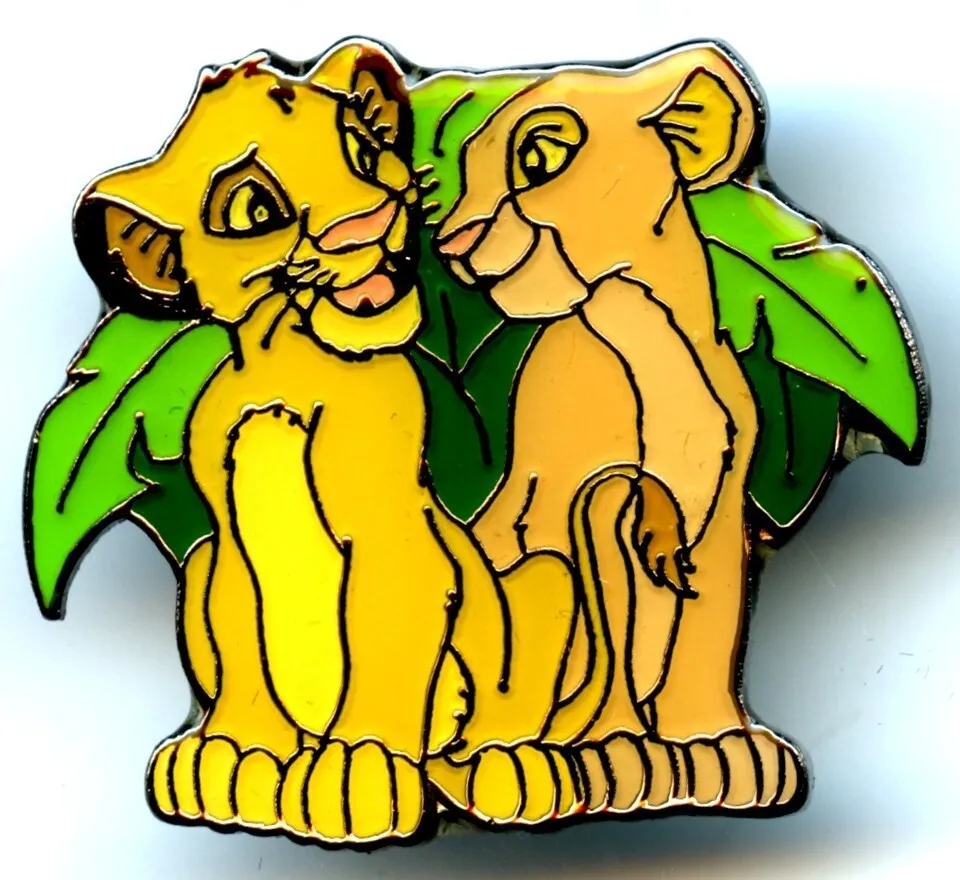 Propin - Simba & Nala As Cubs - The Lion King Pin (nip) 