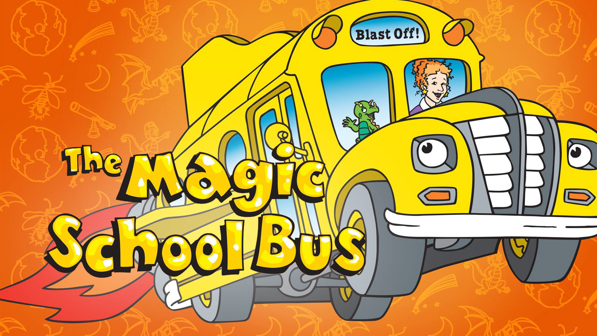 The Magic School Bus - Magic School Bus - Sticker | TeePublic - Clip ...