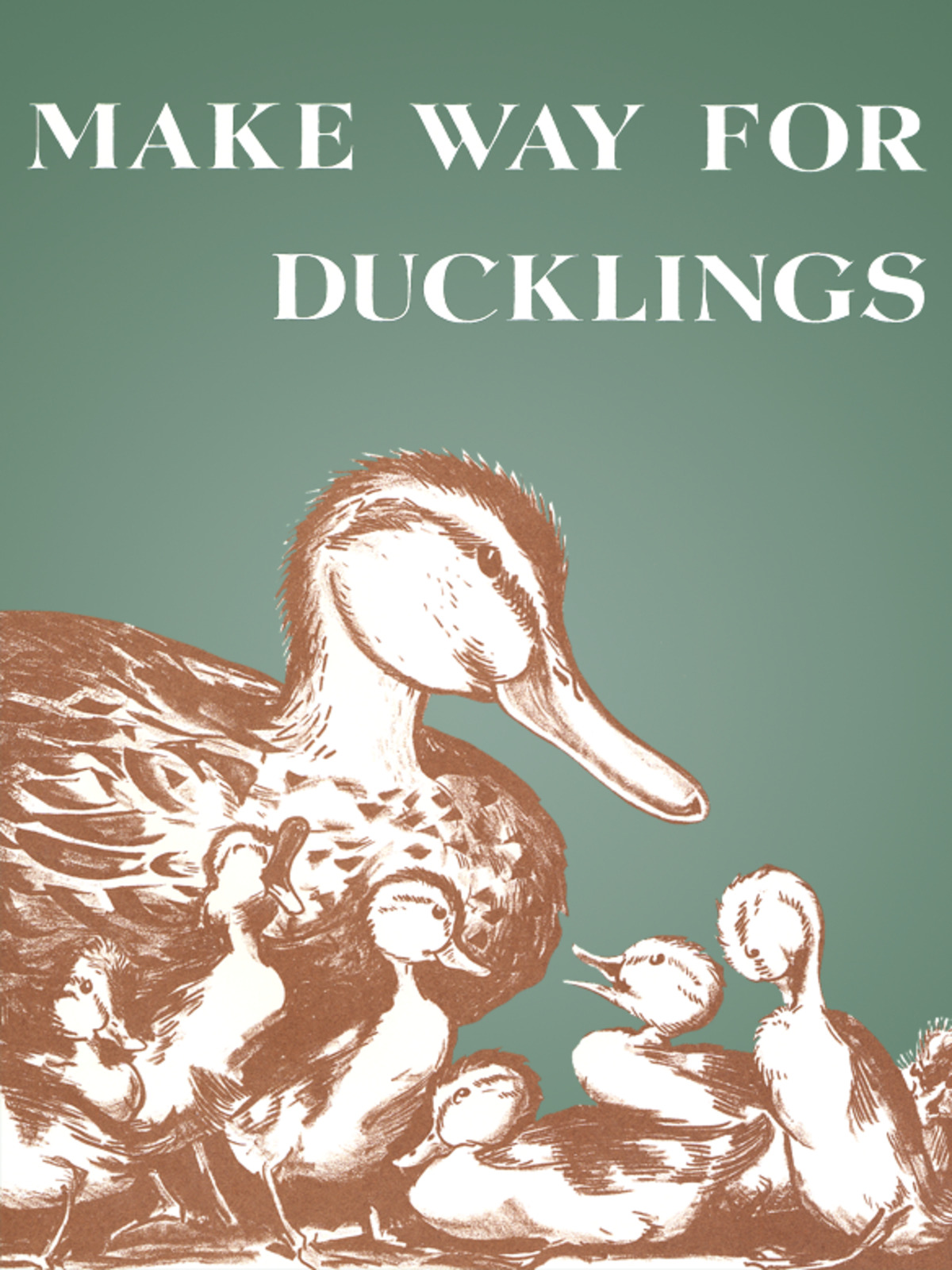 Make Way For Ducklings Posters for Sale - Fine Art America - Clip Art ...