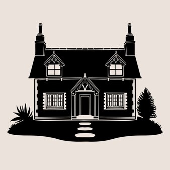 Black Mansion Images - Free Download on Freepik - Clip Art Library