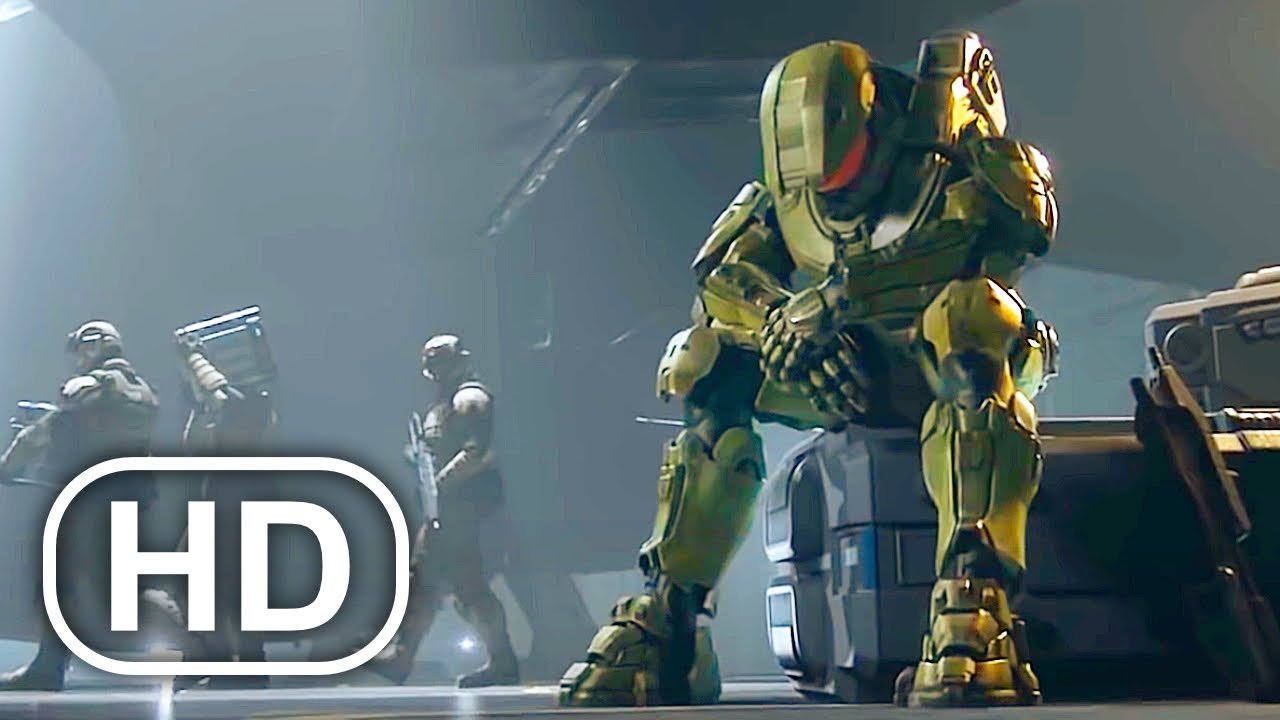 Never Say No To Master Chief Scene 4k Ultra Hd - Halo Cinematic - Clip 