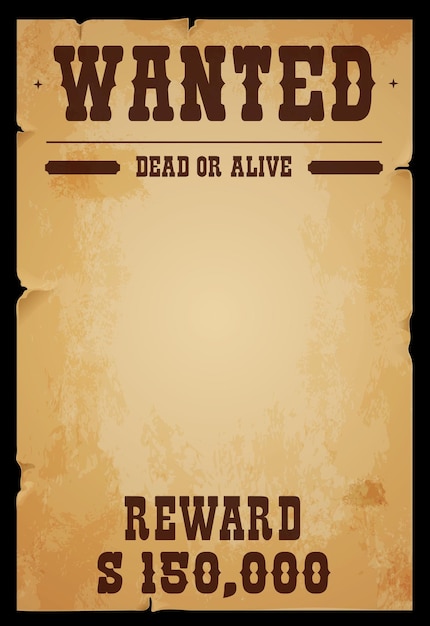 Medieval Wanted Poster Images - Free Download on Freepik - Clip Art Library