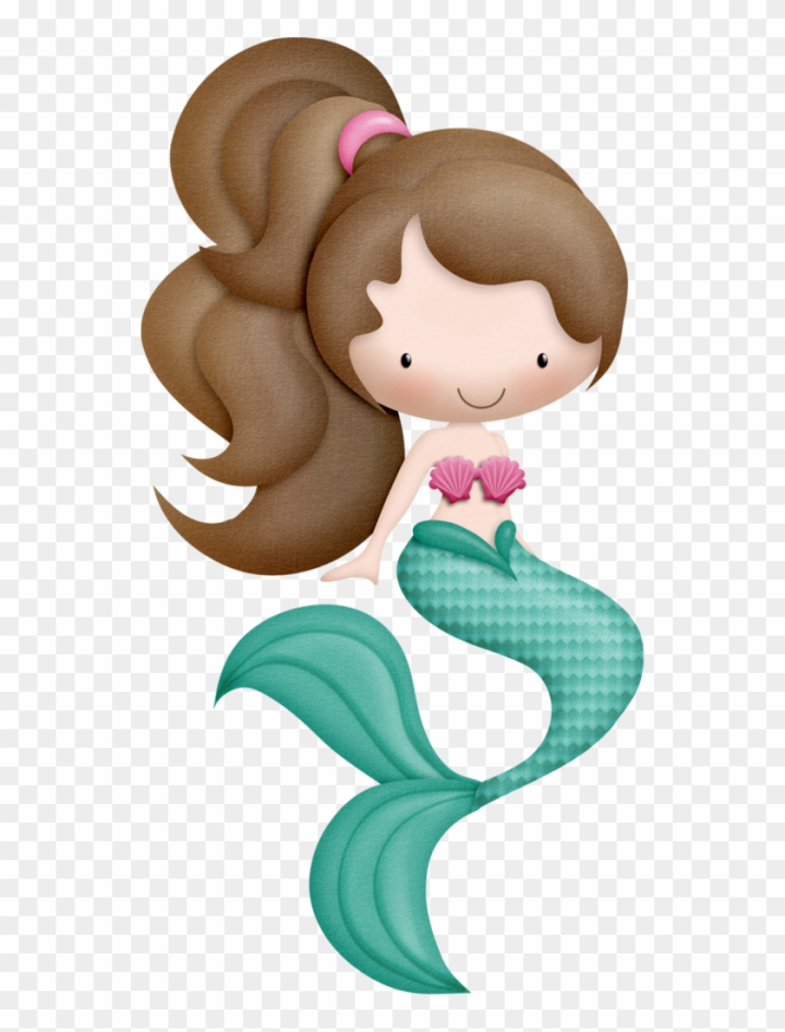 Free: Mermaids - Girl Mermaid Clip Art - nohat.cc - Clip Art Library