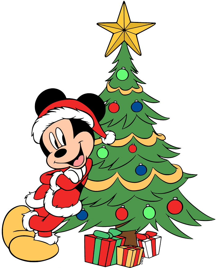 Mickey And Minnie Mouse - Christmas Clip Art Images | Imagenes de ...