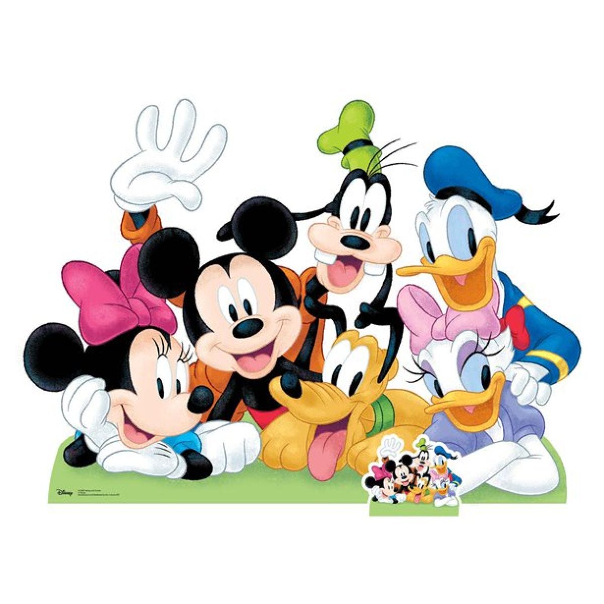 Mickey Mouse Life Size Cut Out - Etsy UK - Clip Art Library