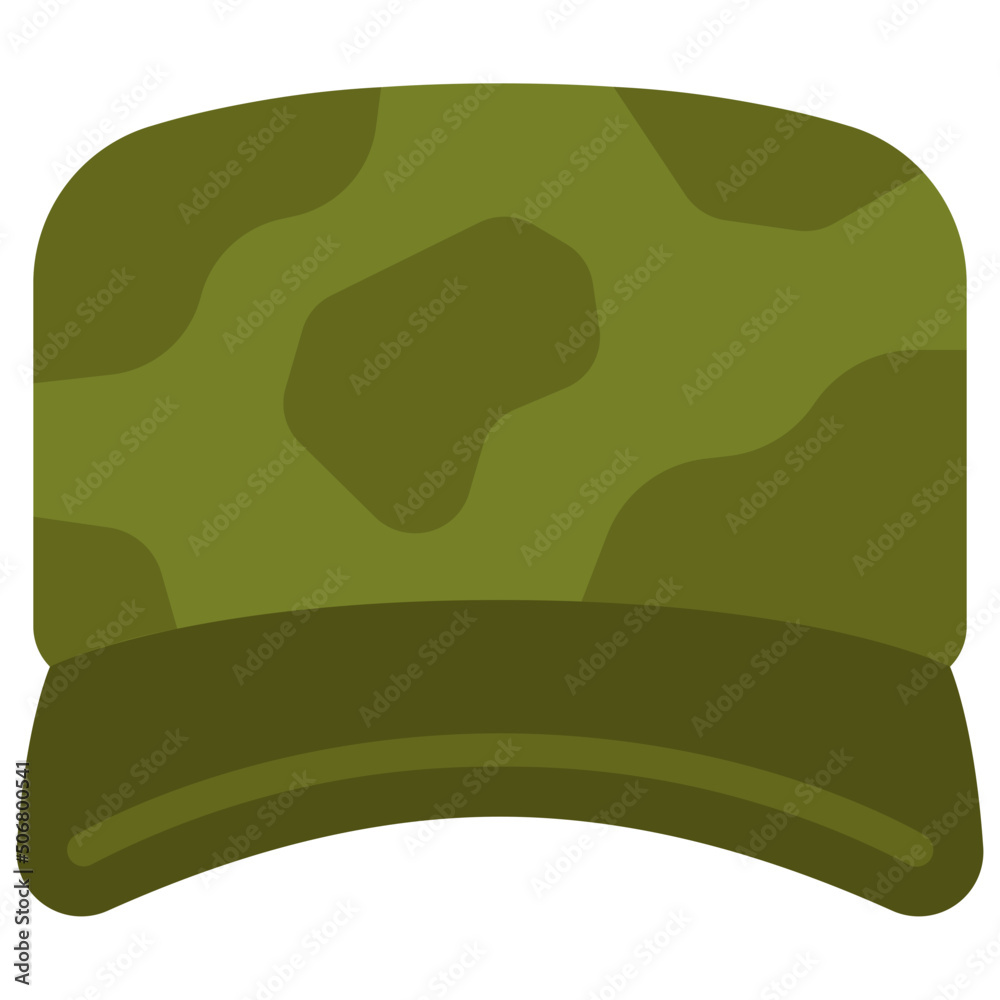 Army Hat Vector Icon Stock Vektorgrafik Adobe Stock Clip Art Library