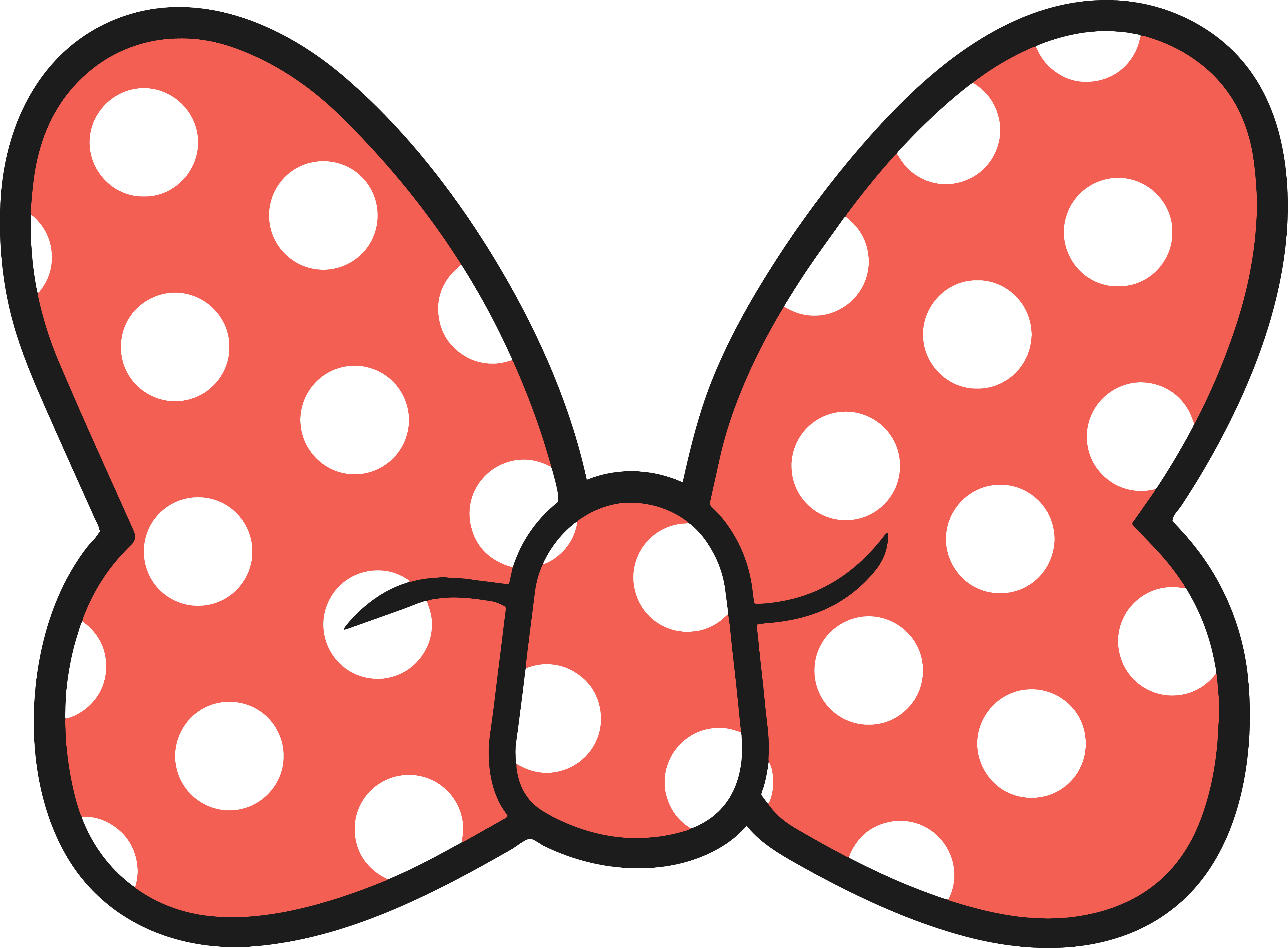 Pumpkin Bow Svg