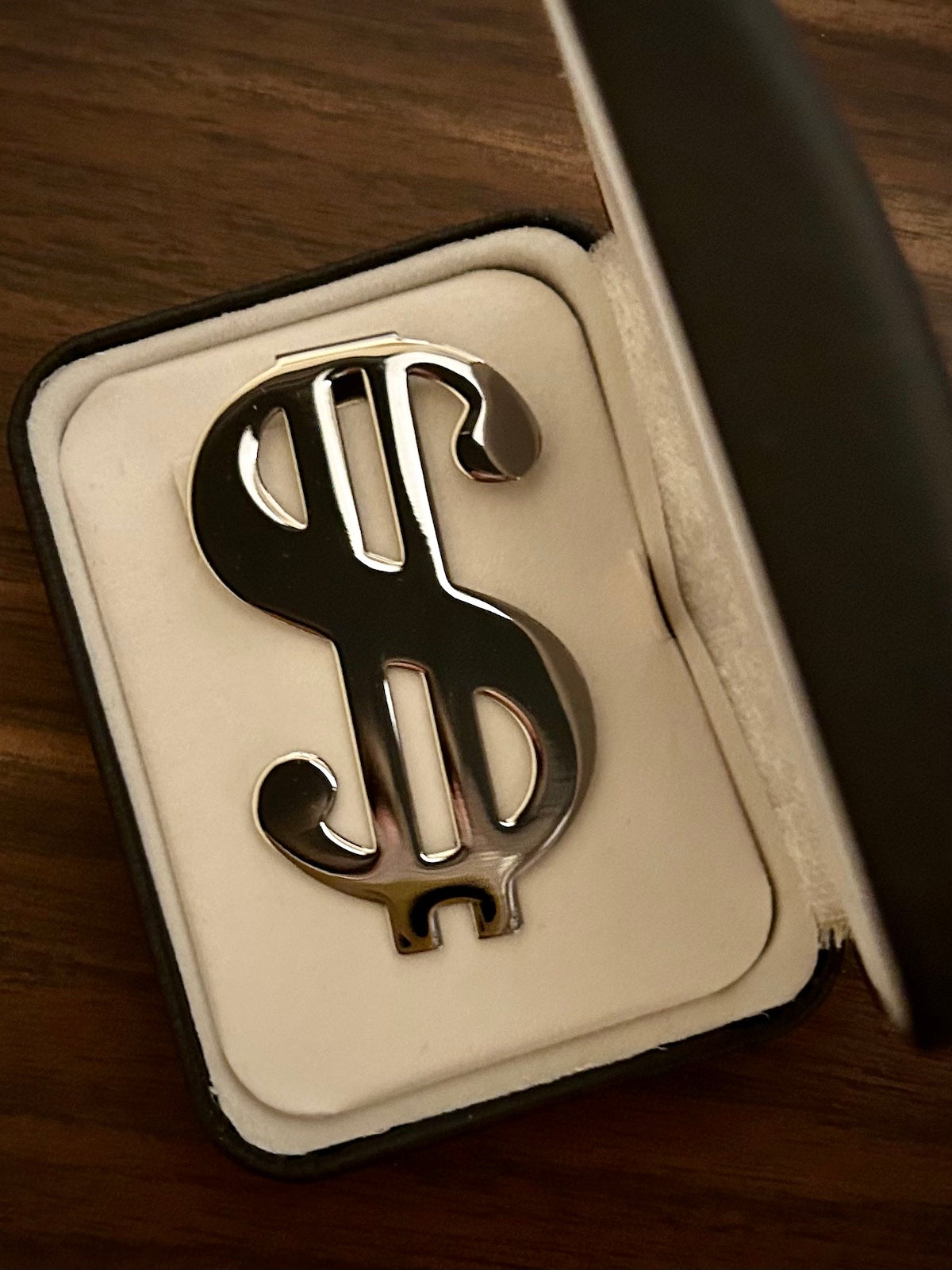 Dollar Sign Polished Stainless Steel Money Clip – Unforgettable ...