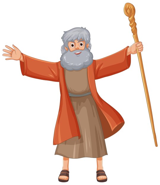 Moses clip art Vectors & Illustrations for Free Download | Freepik ...