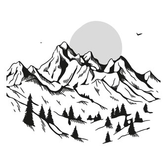 Free clip mountain peaks, Download Free clip mountain peaks png images ...