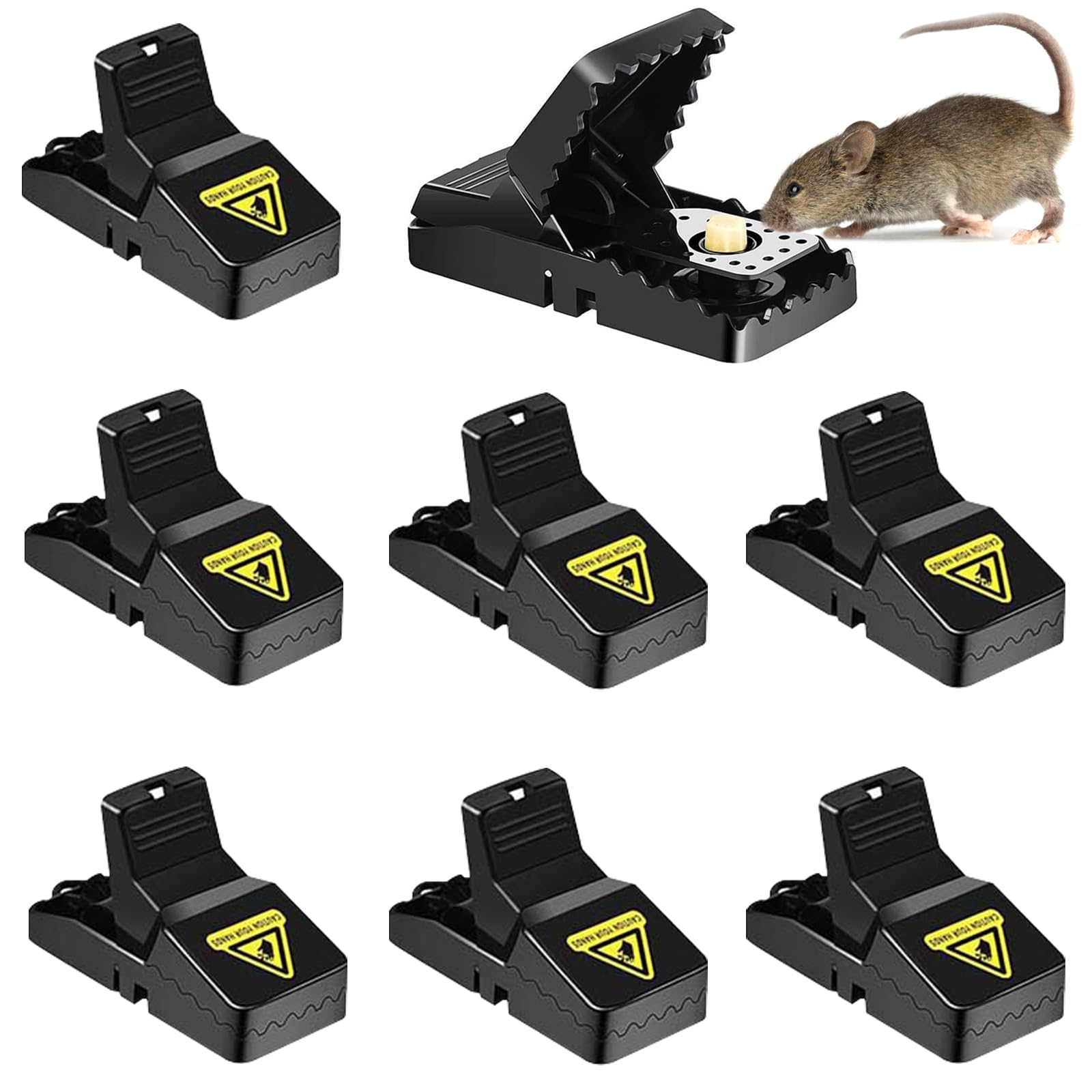 T-MAMUT Mouse Trap Impact Trap Pack of 4 21 x 11 Professional Rat ...