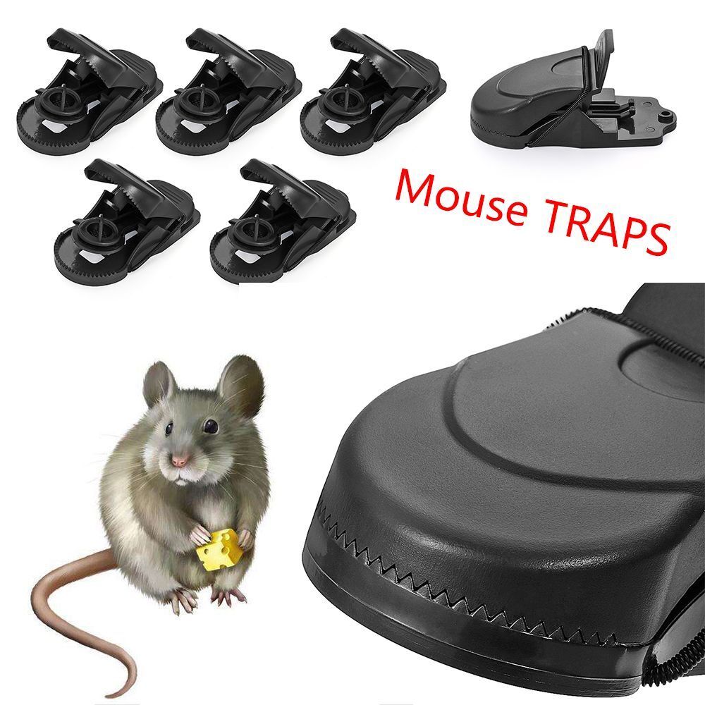 Spring Bait Snap Pest Control Mousetrap Rat Catching Mice Clip ...