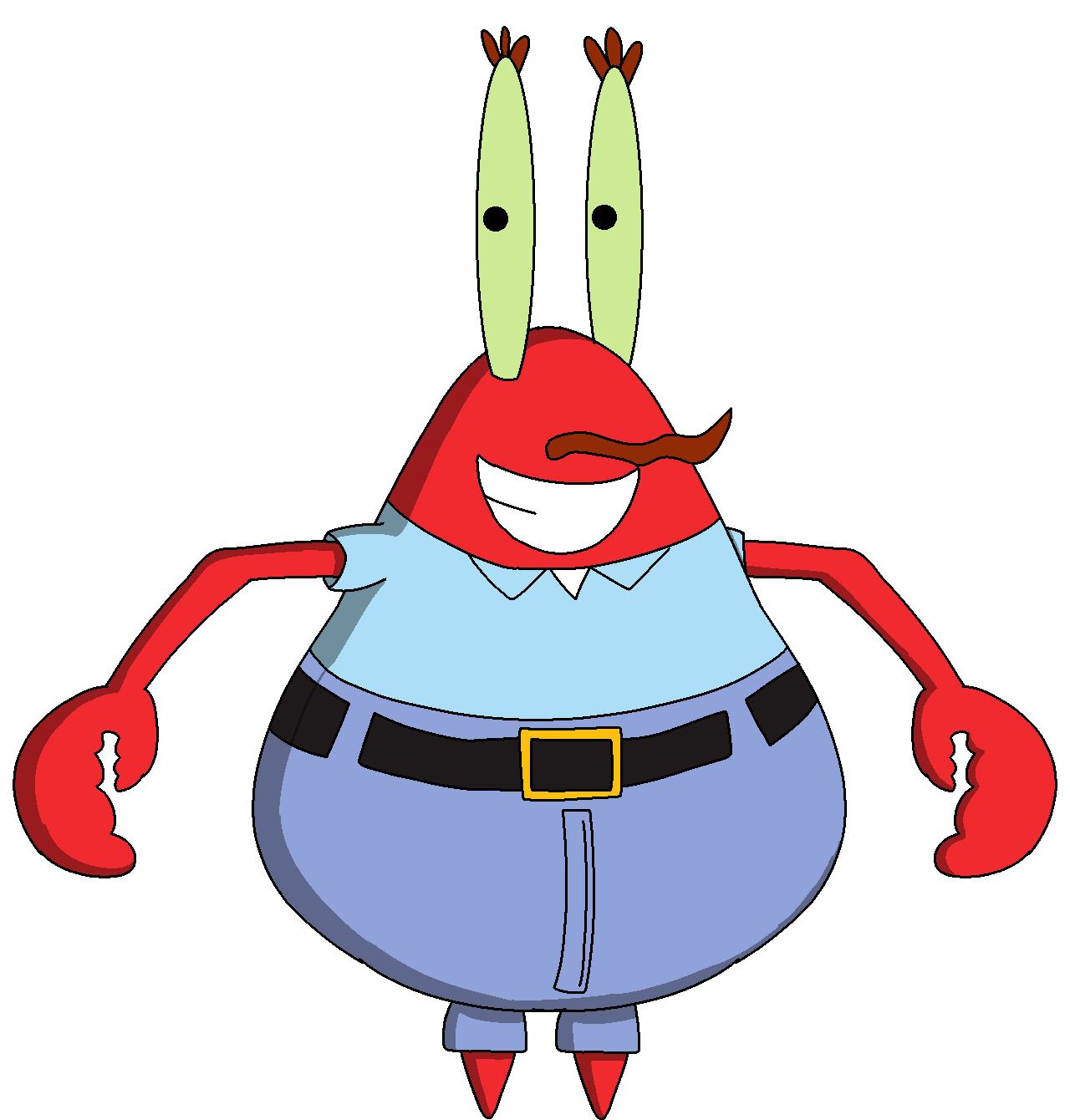 How to Draw Mr Krabs, Spongebob - Clip Art Library