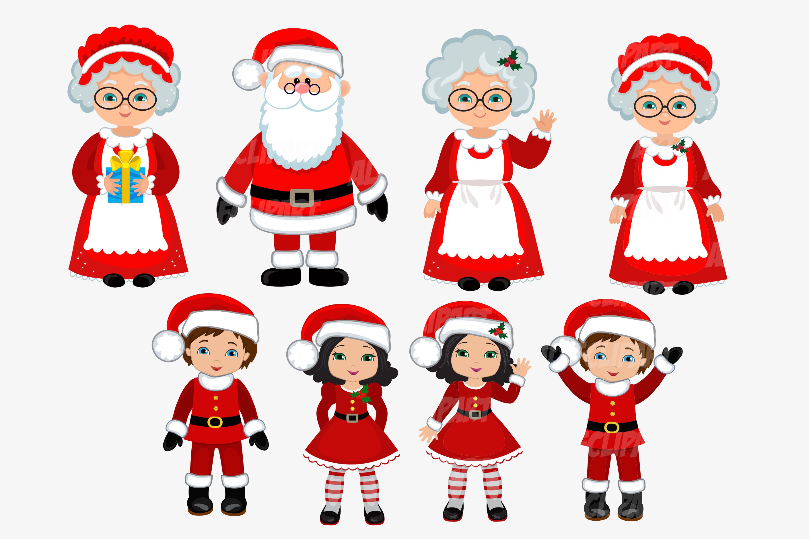 Mrs Claus - Christmas Decoration Cartoon - CleanPNG / KissPNG - Clip ...