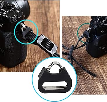 Camera Quick Release Strap Clips Connector Buckles Connect Adapter ...