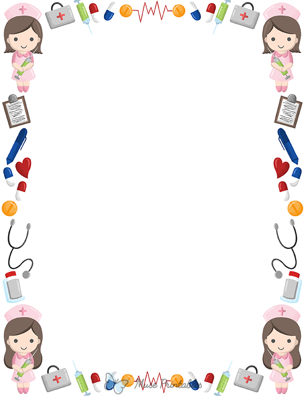 Nurse Border Images - Free Download on Freepik - Clip Art Library