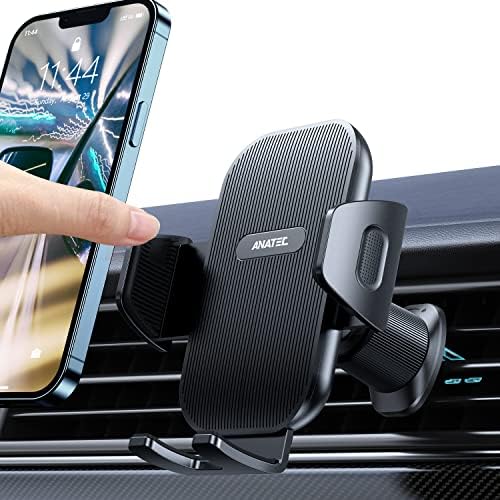 Anatec Mobile Phone Holder Car Ventilation [Improved Metal Clip Does ...