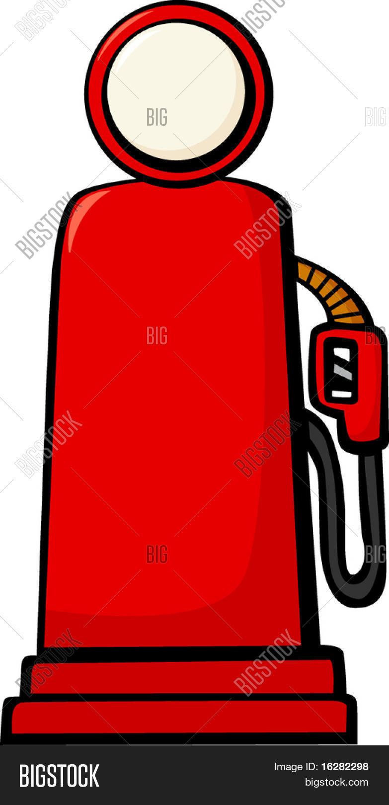 Old Style Gas Pump Vector Photo Free Trial Bigstock Clip Art