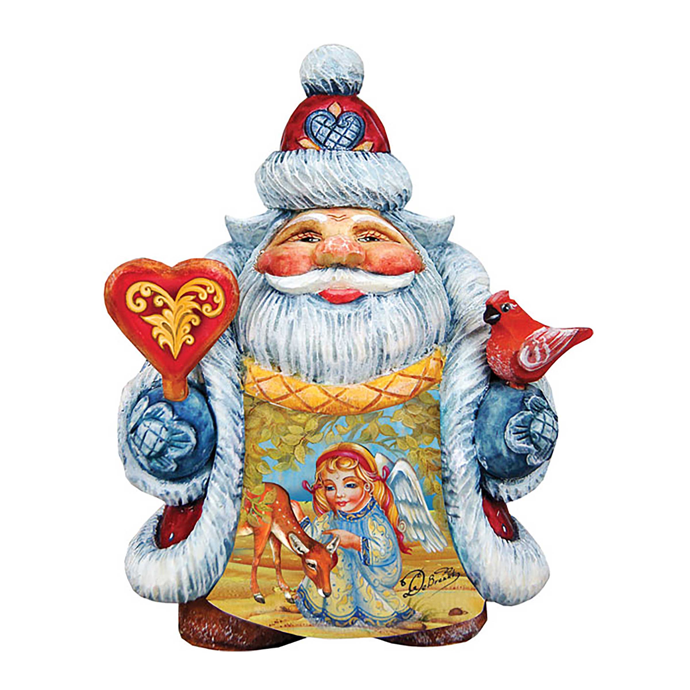 Christmas Old World Santa Claus Vivid Vintage Kawaii Chibi Hyper ...