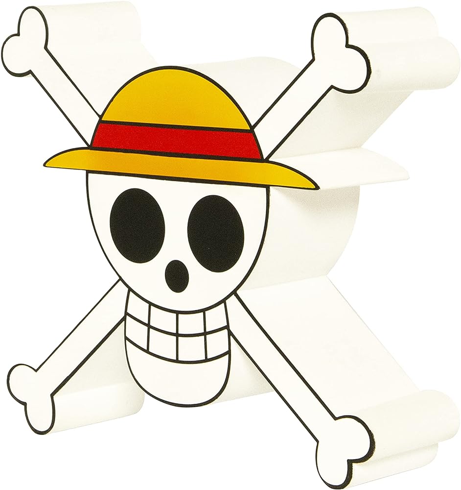 Amazon Com Abystyle One Piece Anime D Straw Hat Jolly Roger Clip Art Library