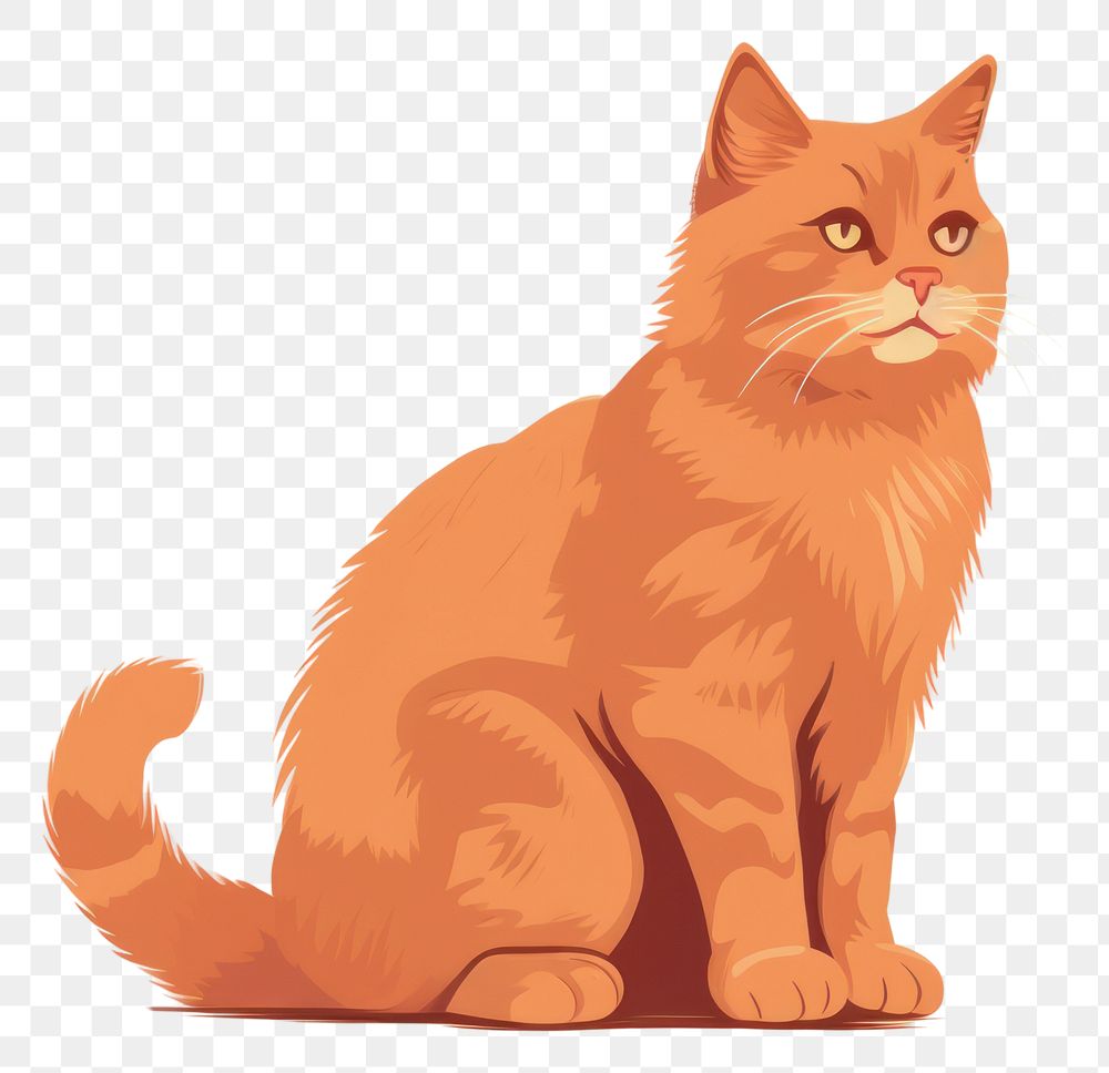 Free clip orange cat background, Download Free clip orange cat ...