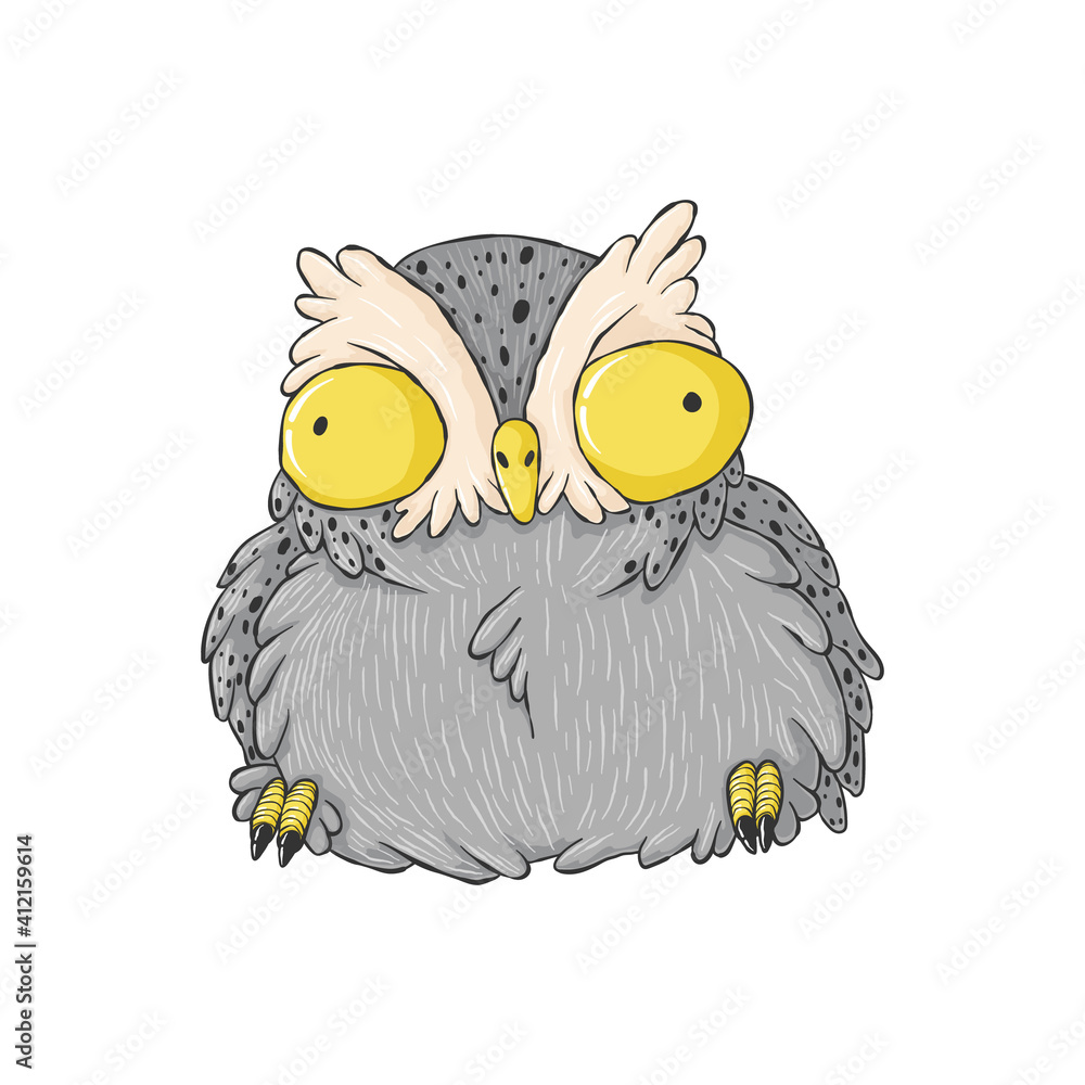 80+ Barred Owl Stock Illustrations, Royalty-Free Vector Graphics ...